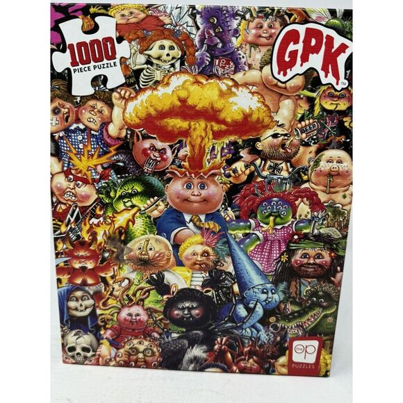 Garbage Pail Kids - Yuck! - 1000 Piece Jigsaw Puzzle - 19.5X26.625" OP Puzzles - Picture 2 of 7